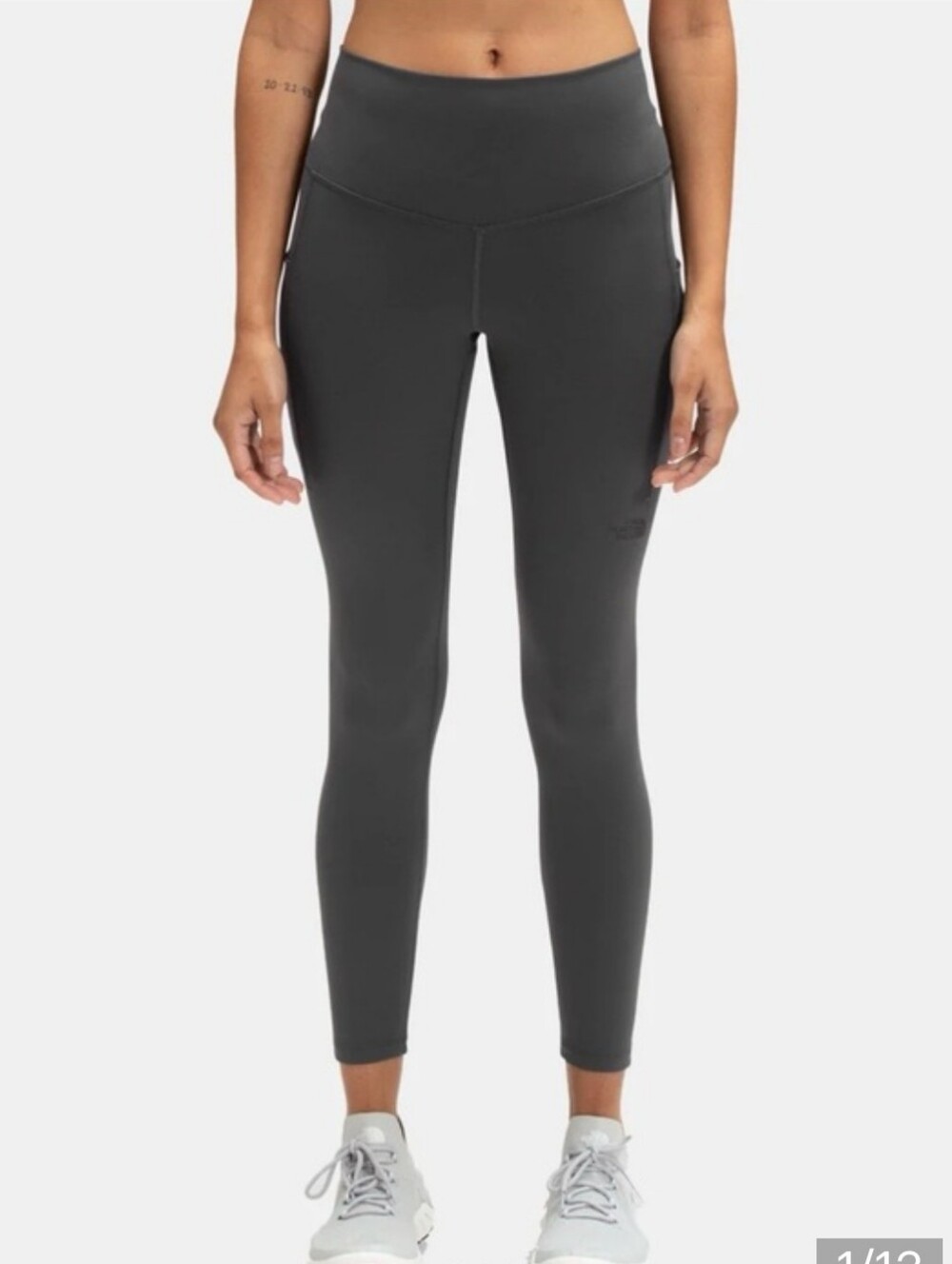 NWOT The North Face Women’s Charcoal High-Rise Active Leggings